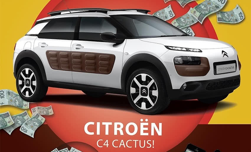 Kupując produkty Drewnochron możesz wygrać samochód Citroën C4 Cactus