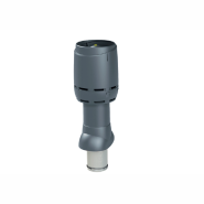 Kominek wentylacyjny VILPE FLOW 125/IS/500 szary